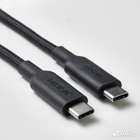 Кабель USB-C на USB-C IKEA Rundhult 100W 1,5m