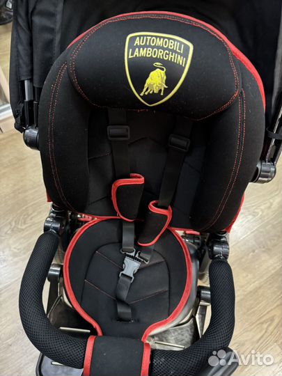 Велосипед 3-х колесный lamborghini с ручкой