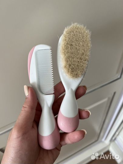 Детская щетка расческа chicco