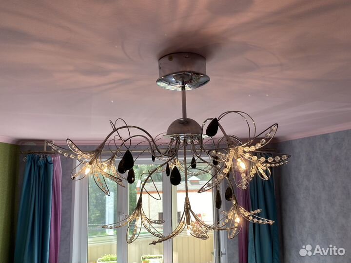 Люстра потолочная Германия металл