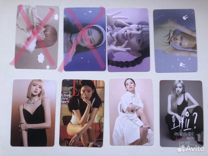 Kpop фотокарты blackpink
