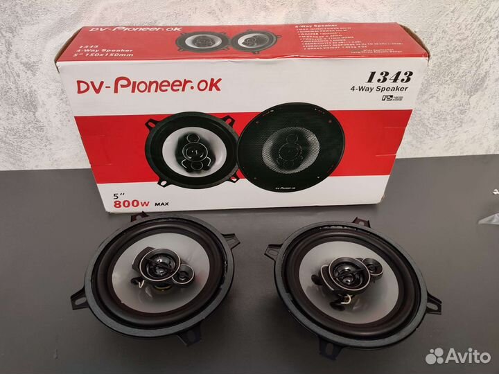 Новые автомобильные колонки 16 см и 13 см