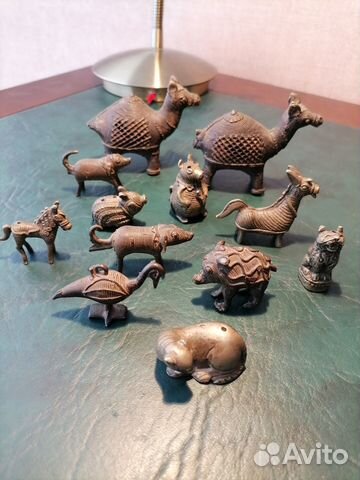 Фигурки животных бронзовые(Индия)