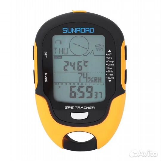 Sunroad GPS FR510 цифровой барометр, компас, высот