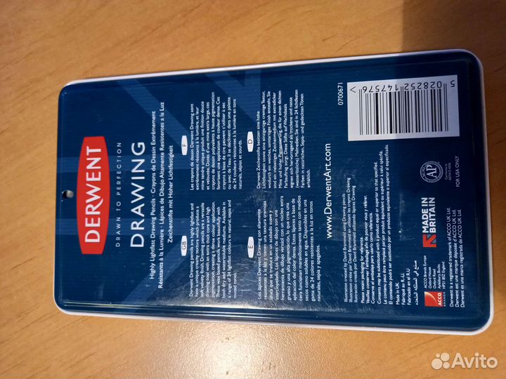 Derwent drawing 12 шт