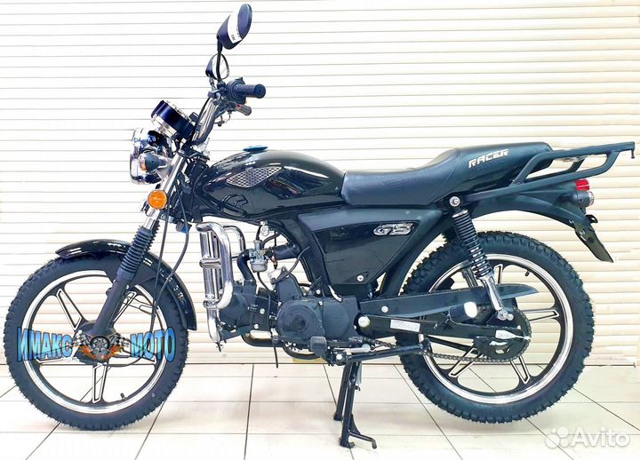 Мопед Racer RC50 Alpha + цпг 125 см3, черный