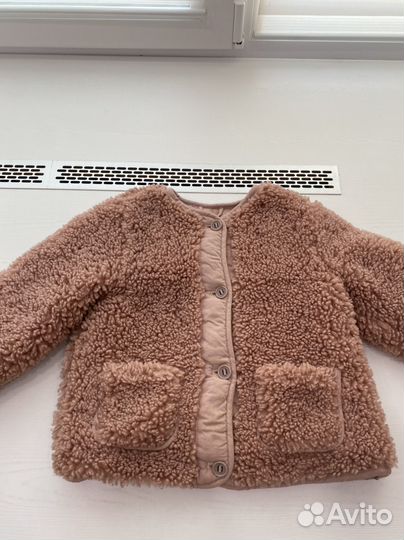Шубка для девочки zara 104