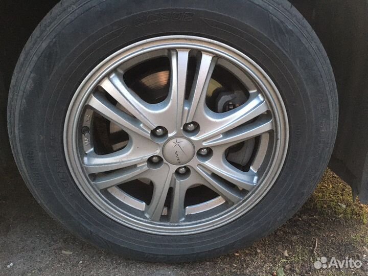 Литые диски r15 5x100 с летней резиной
