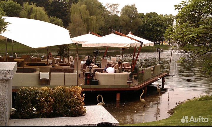 Профессиональные уличные зонты для кафе, веранд