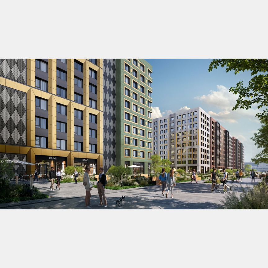 1-к. квартира, 36,1 м², 10/10 эт.