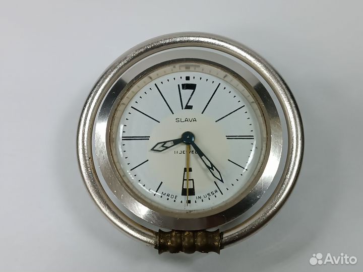 Советские Механические Часы Slava Сделано В СССР