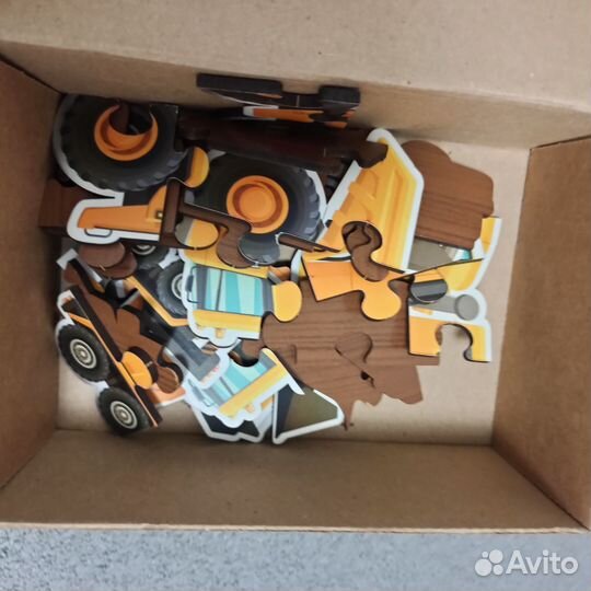 Пазлы деревянные контурные