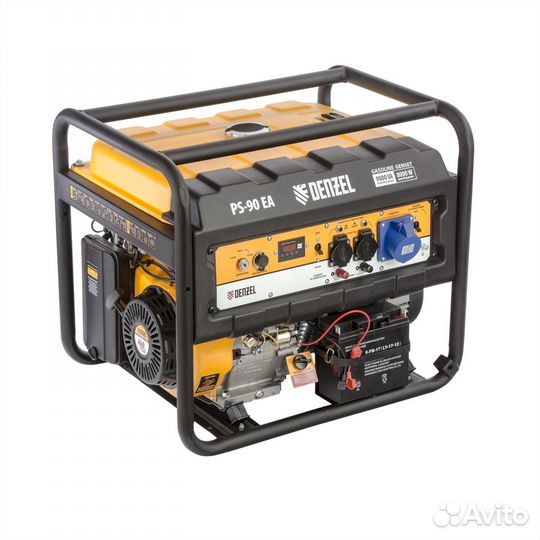 Генератор бензиновый denzel PS 90 EA