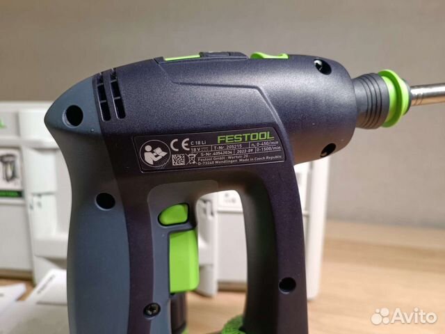 Шуруповерт Festool C 18+акб