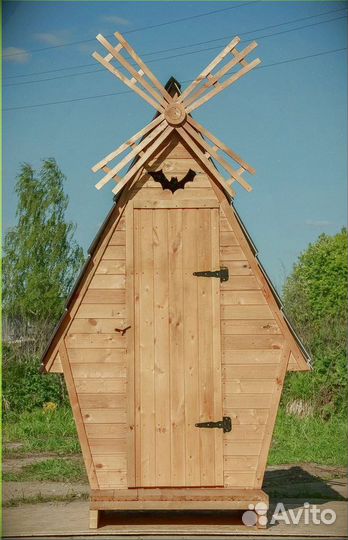 Дачный туалет с установкой Е656