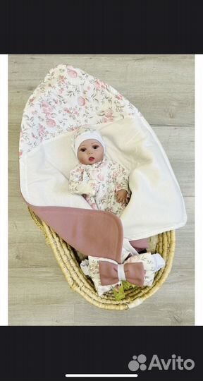 Комплект на выписку для девочки лето