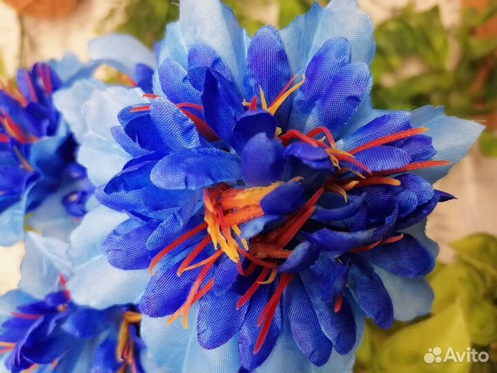 Гвоздичный георгин искусственный