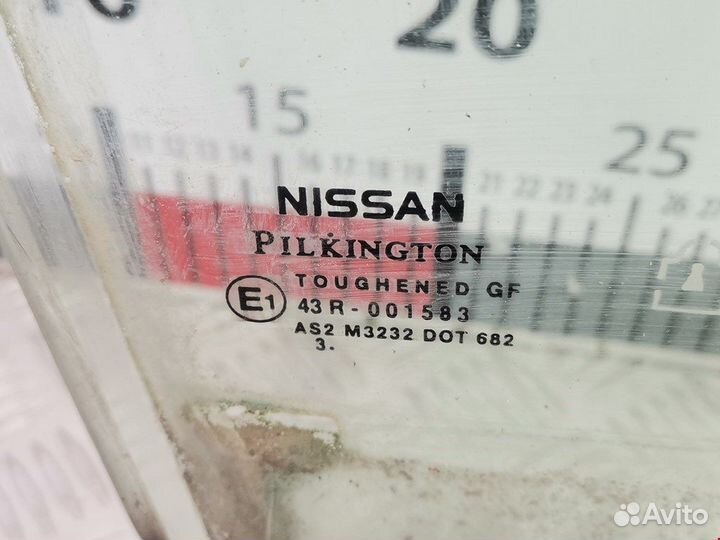 Стекло двери передней правой для Nissan Micra K12