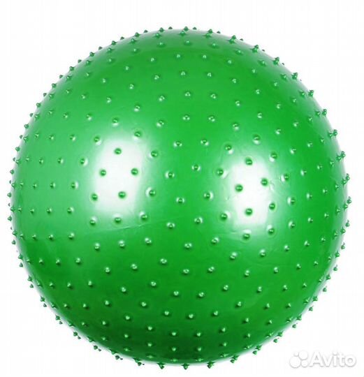 Мяч для фитнеса и реабилитации массажный, пвх, d75