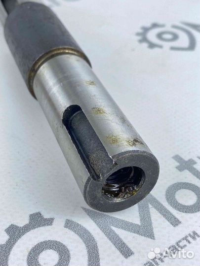 Вал двухопорного кронштейна ведомого шкива мотобук