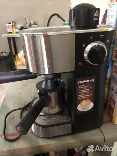 Кофеварка рожковая polaris