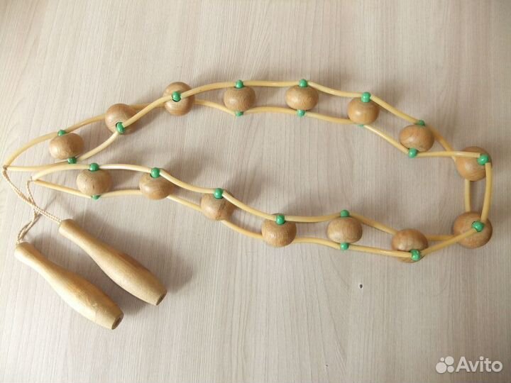 Деревянный массажер для тела