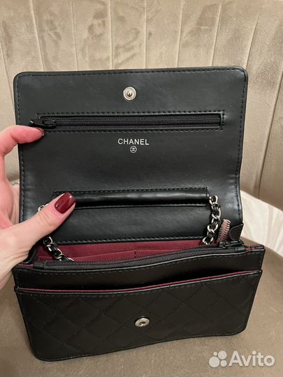 Сумка chanel натуральная кожа