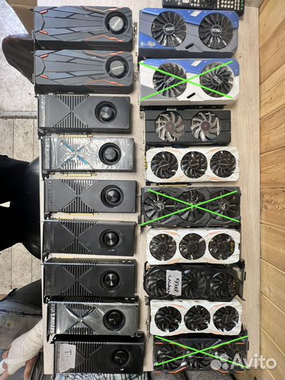 Видеокарта rtx gtx 1060 1080 2080 ti