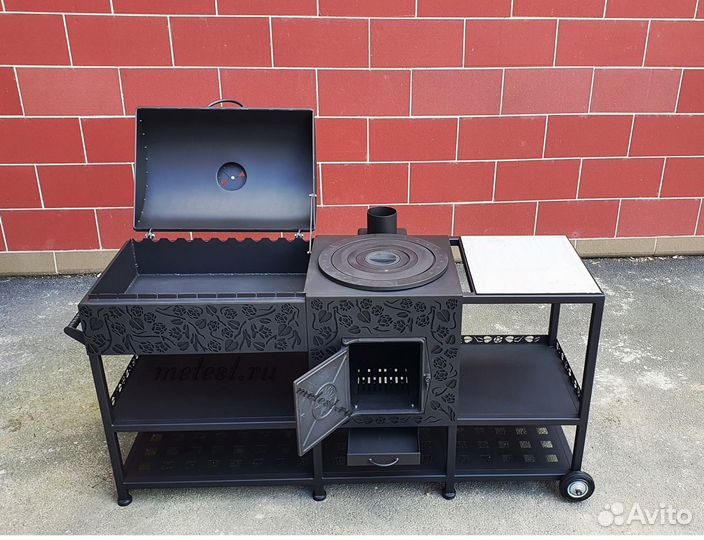 Мангал и Печь с Термостенками