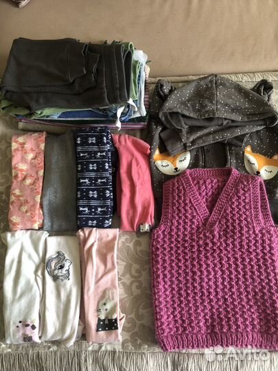 Вещи пакетом на девочку 4-6 лет