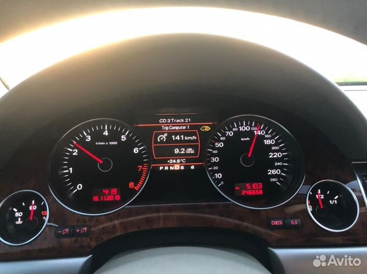 Audi A8 4.2 AT, 2007, 246 000 км