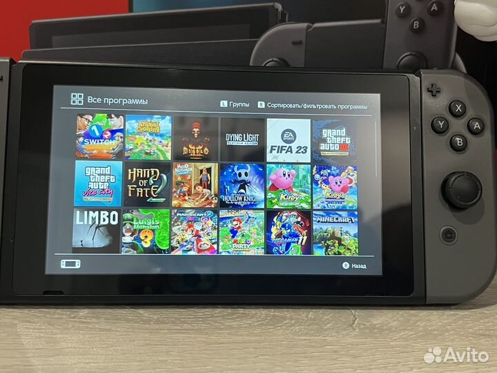 Nintendo switch V2 256 gb Прошитая (Чип ) 39 игр