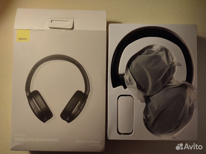 Наушники baseus новые