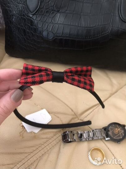 Ободок бантик