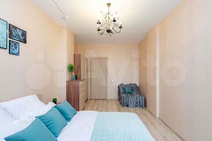 2-к. квартира, 50 м², 17/25 эт.