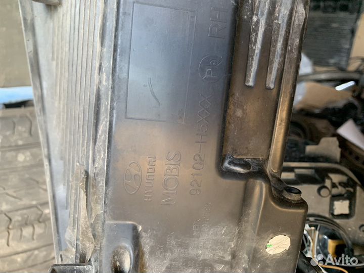 Фары hyndai solaris 2021