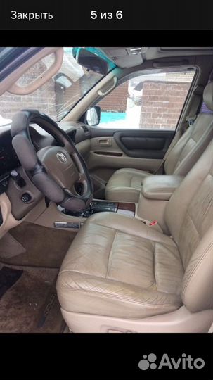 Toyota Land Cruiser 4.7 AT, 1998, 220 000 км