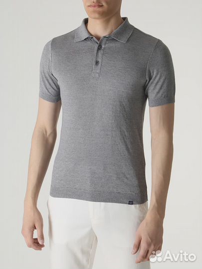 Поло льняное Paul & Shark