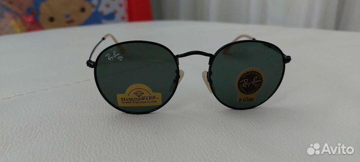 Солнцезащитные очки Ray-Ban oval линзы стекло