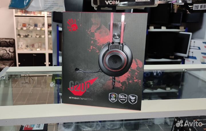 Гарнитура игровая A4Tech Bloody G200