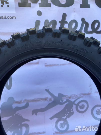 Мотошина 80/100-12 на питбайк