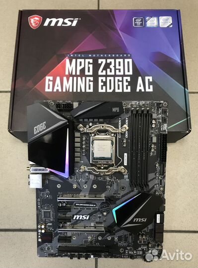 Игровой комплект проц мать