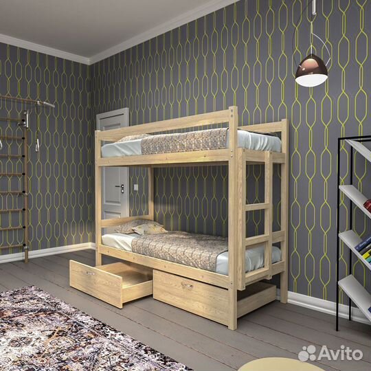 Двухъярусная кровать в спальню