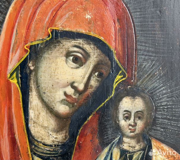 Икона Казанская Богородица Холуй