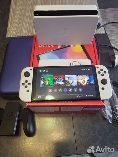 Nintendo switch oled прошитая hwfly