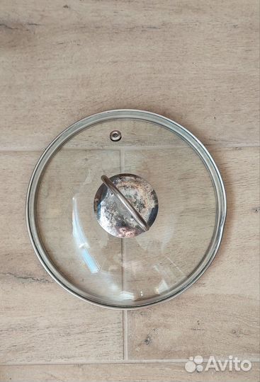 Крышка стеклянная для кастрюли 16см