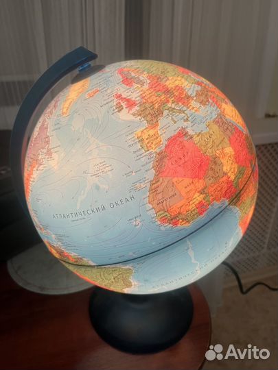 Глобус с подсветкой