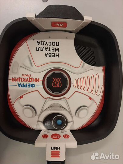 Сковорода гриль 28см