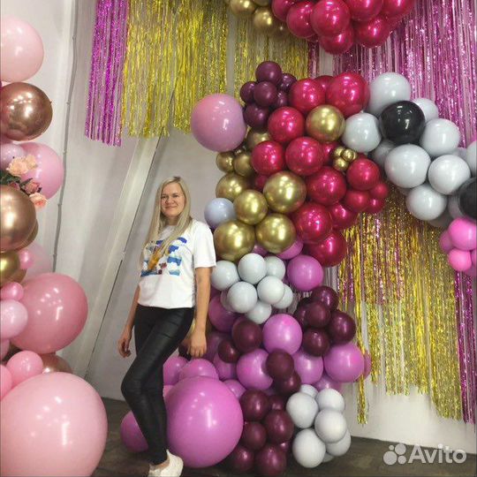Фотозона из шаров