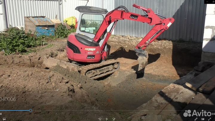 Услуги мини экскаватора и мини погрузчика